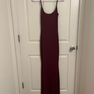 Skims long lounge dress-L